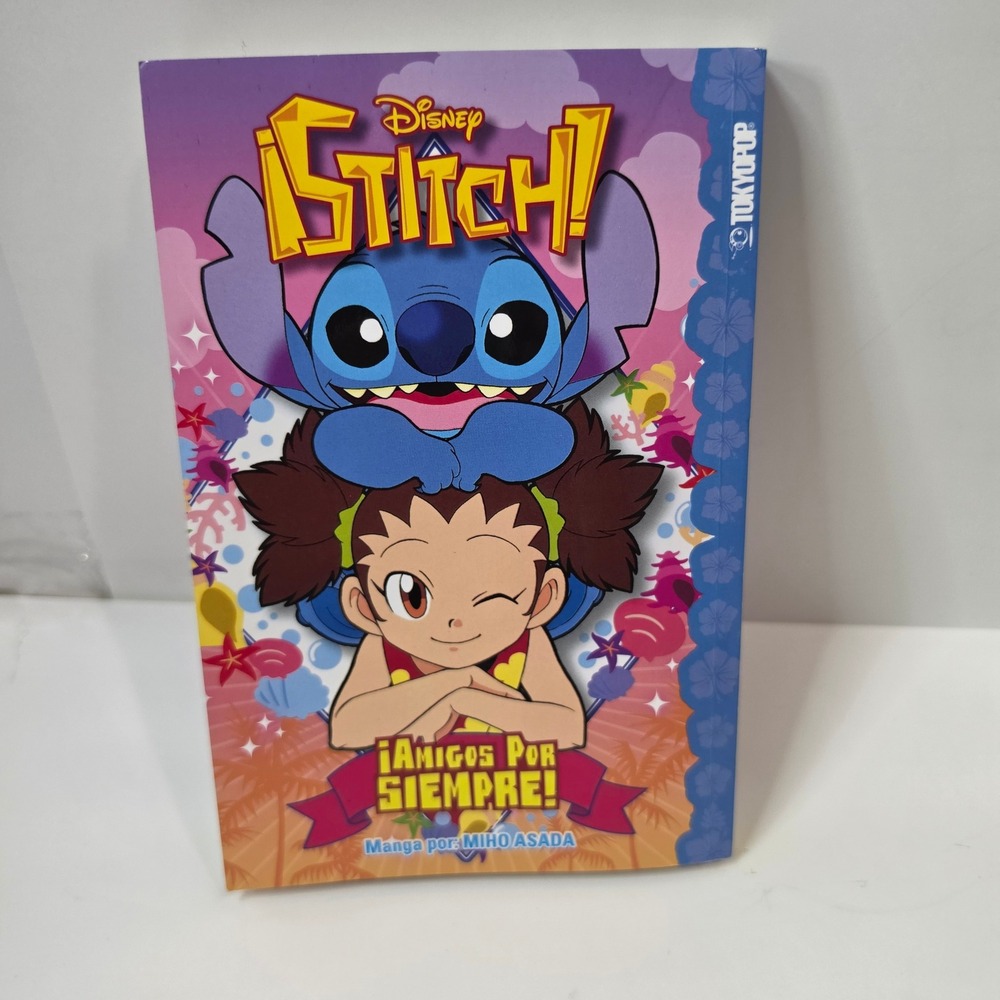 Disney Manga Stitch Amigos Por Siempre Miho Asada Tokyopop Spanish Edition